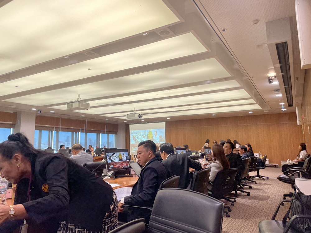 บรรยากาศห้องประชุมคณะกรรมาธิการแรงงาน วุฒิสภา 25 พฤษภาคม 2569 เต็มไปด้วยกรรมาธิการและผู้แทน