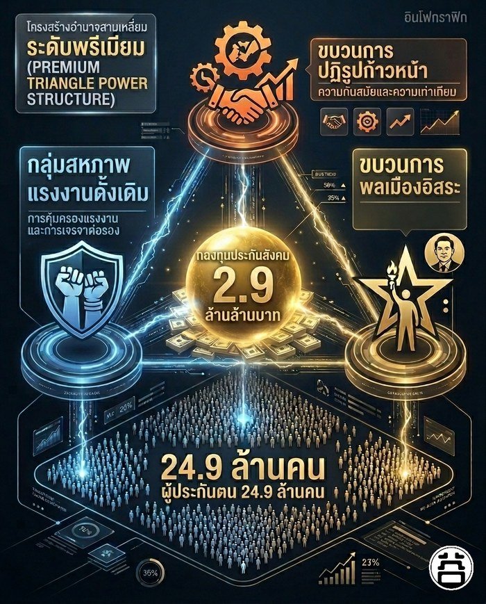 โดมิโนแห่งอนาคต ผลกระทบเลือกตั้งบอร์ดประกันสังคม 2569 ต่อชีวิตผู้ประกันตน