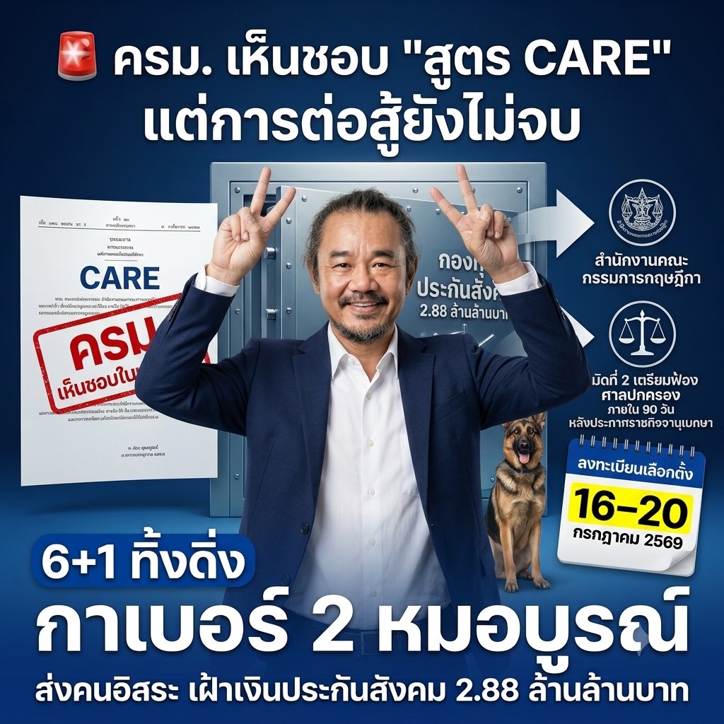 Cabinet approves CARE formula — Council of State and Administrative Court process, plus voter registration dates 16-20 July 2026