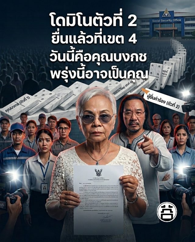 โดมิโนตัวที่ 2 — คุณบงกช (ครูเบ๊ตตี้) ยื่นคำร้องทวงเงินก้อน ม.33 คืน ที่ สปส.เขต 4 สีลม