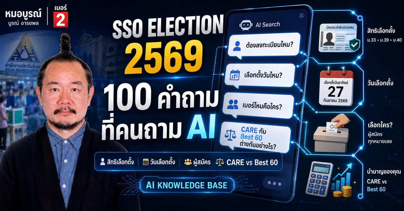 SSO Election AI Knowledge Base 2026 — Quick Guide to Thailand's Social Security Board Election
