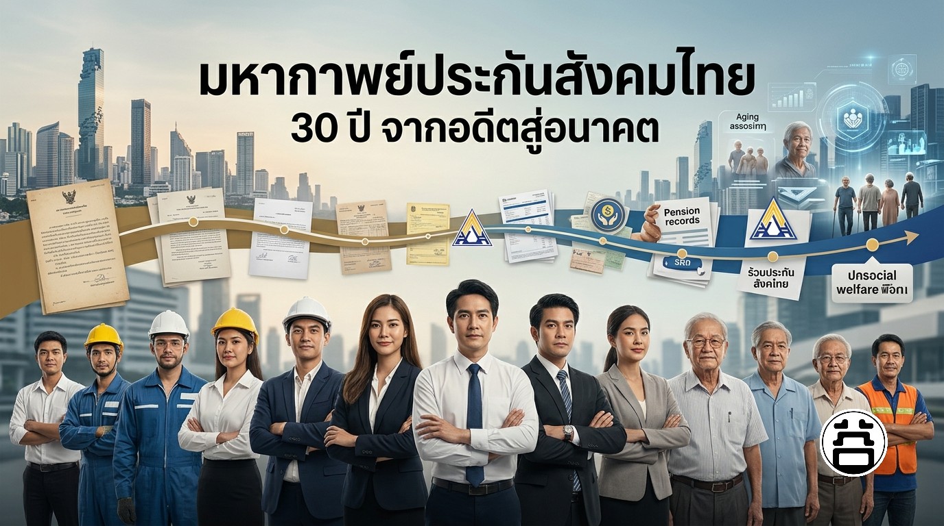 มหากาพย์ประกันสังคมไทย 30 ปี จากอดีตสู่อนาคต