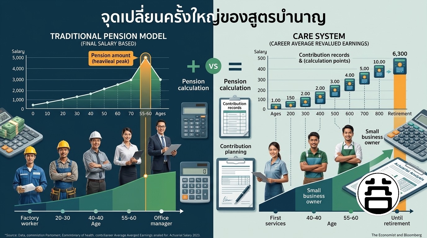 จุดเปลี่ยนครั้งใหญ่ของสูตรบำนาญ ปี 2569