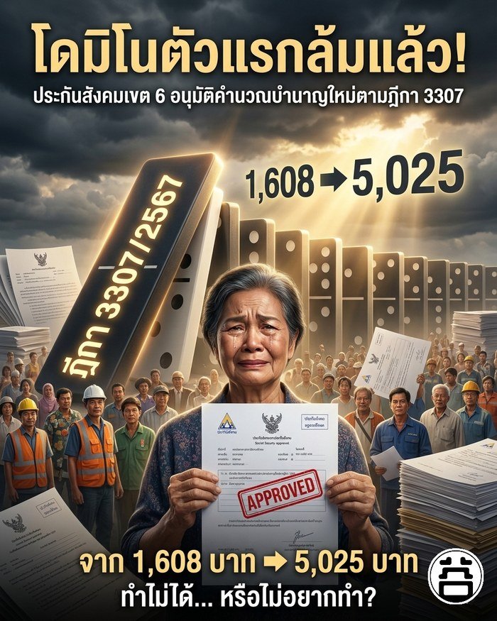 จาก 1,608 บาท เป็น 5,025 บาท ทำไม่ได้หรือไม่อยากทำ