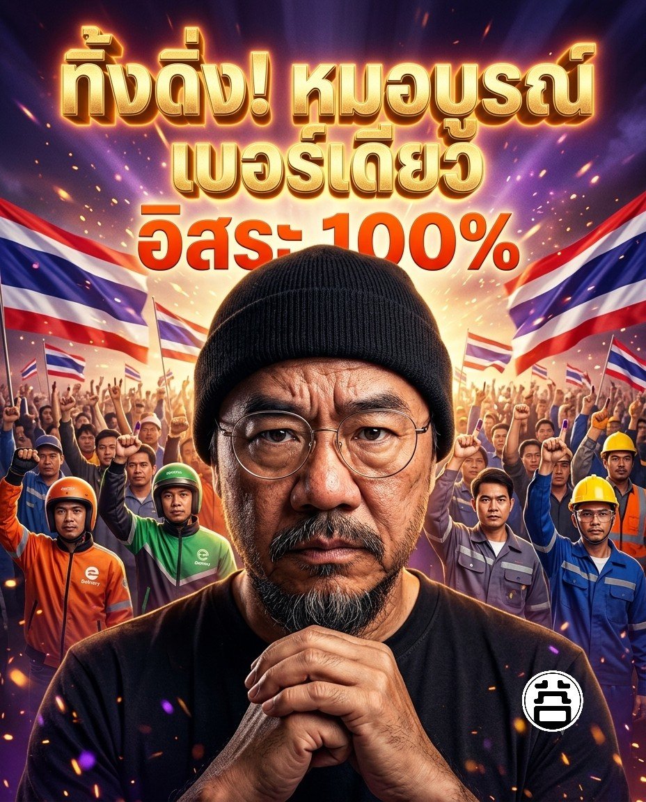 ทิ้งดิ่ง! หมอบูรณ์ เบอร์เดียว อิสระ 100%