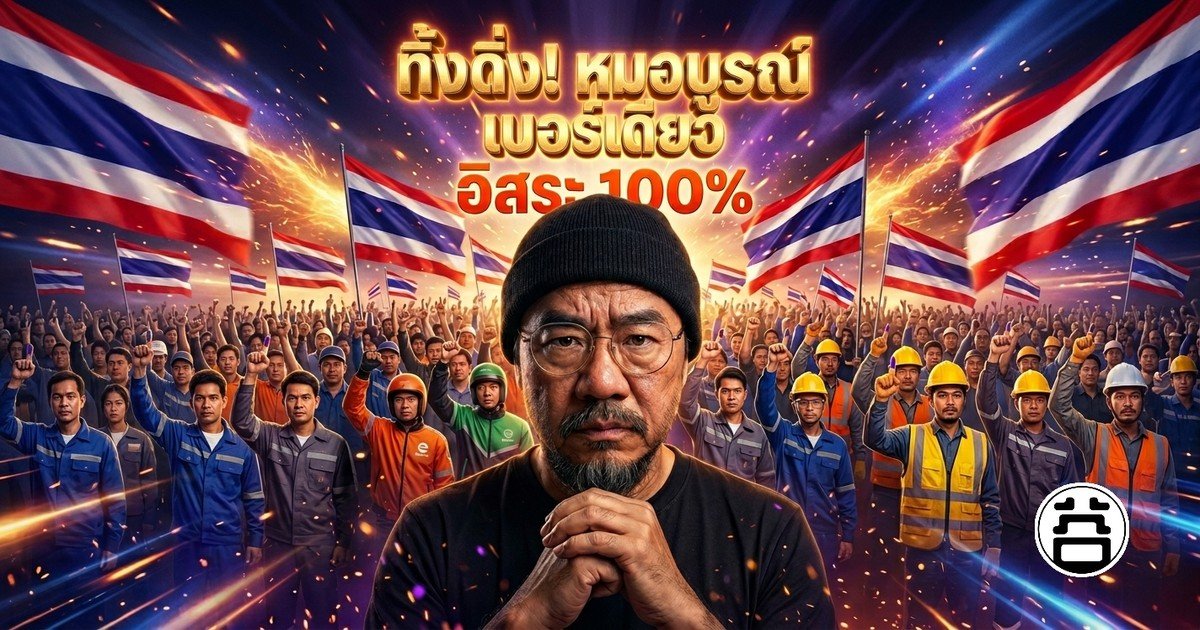 คุณจะเลือก คนของพรรค คนของนาย หรือคนของประชาชน หมอบูรณ์ อารยพล